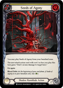 Seeds of Agony (Yellow) (Rainbow Foil) [MON184-RF] 1st Edition Rainbow Foil