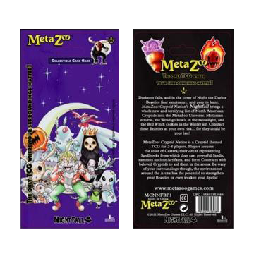MetaZoo TCG Nightfall Blister Pack