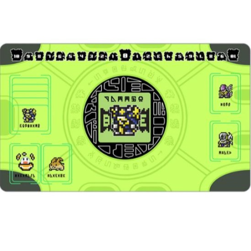 Digimon TCG Digivice Adventure Playmat - Light Green