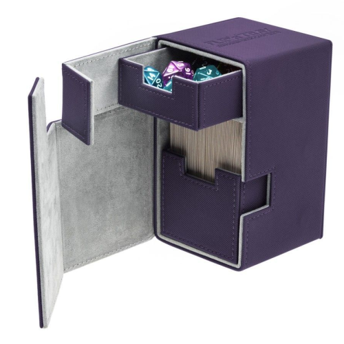 Ultimate Guard Flip n Tray Deck Case Xenoskin Purple