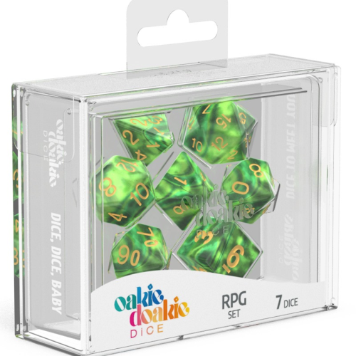 Oakie Doakie Dice RPG Set Gemidice - Jungle