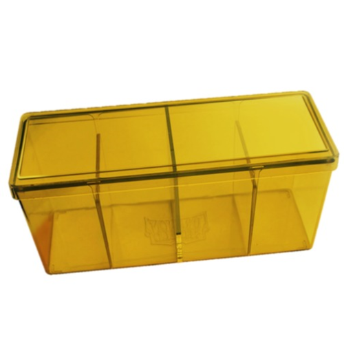 Storage Box - Dragon Shield - Four Compartments - Yellow