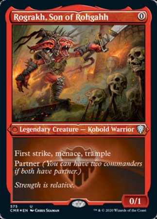 Rograkh, Son of Gohgahh (Foil Etched) [Commander Legends]