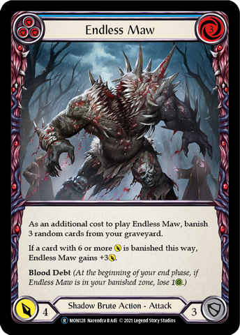 Endless Maw (Blue) [U-MON128] Unlimited Edition Normal