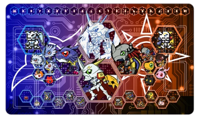 Digimon TCG Omegamon Playmat