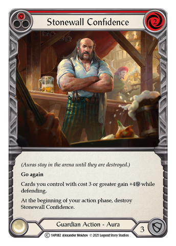 Stonewall Confidence (Red) [1HP082]