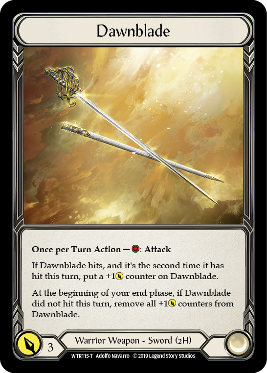 Dawnblade // Quicken [WTR115-T // WTR225-T] Alpha Print Normal