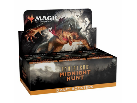Magic Innistrad Midnight Hunt Draft Booster Display