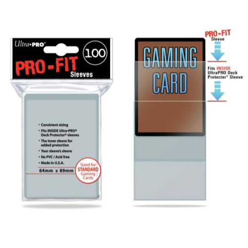 ULTRA PRO Card Sleeves - Pro-Fit Standard