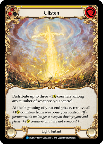 Glisten (Yellow) [MON070] 1st Edition Normal
