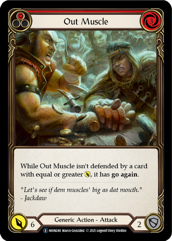 Out Muscle (Red) [U-MON248] Unlimited Edition Normal
