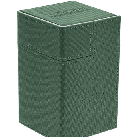 Ultimate Guard Flip n Tray Deck Case XenoSkin Green 100+