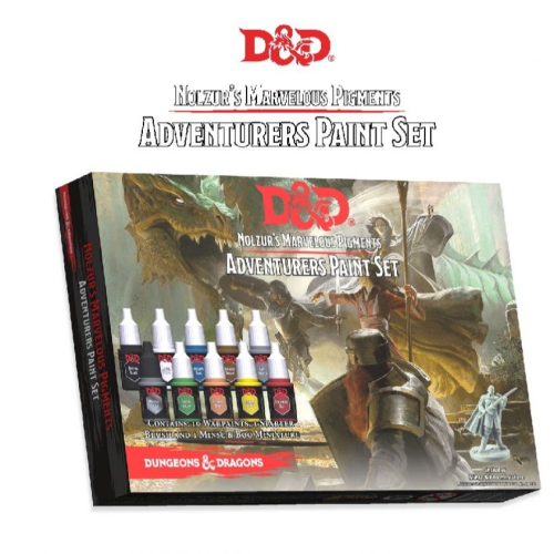 D&D Nolzurs Marvelous Pigments Adventurers Paint Set