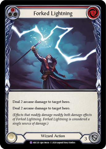 Forked Lightning [ARC120] Unlimited Edition Rainbow Foil