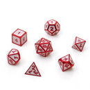 Dice Hoard Regular Metal Set 47 (Red/White)