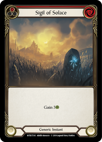 Sigil of Solace (Red) [WTR173-R] Alpha Print Normal