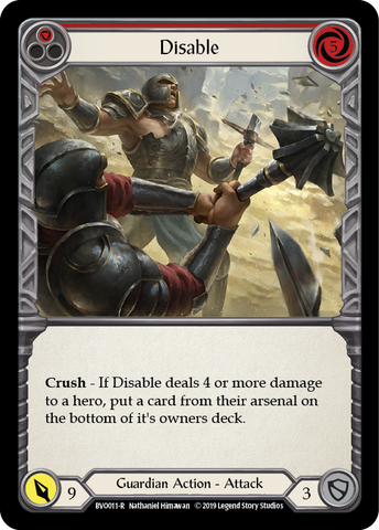 Disable (Red) [BVO011-R] Normal