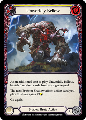 Unworldly Bellow (Yellow) [U-MON151] Unlimited Edition Normal
