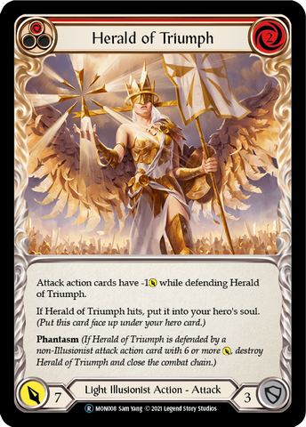 Herald of Triumph (Red) [U-MON008] Unlimited Edition Normal