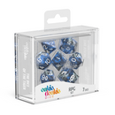 Oakie Doakie Dice RPG set Liquid Steel