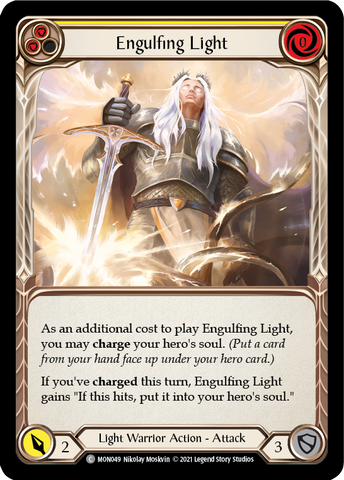 Engulfing Light (Yellow) [MON049] 1st Edition Normal
