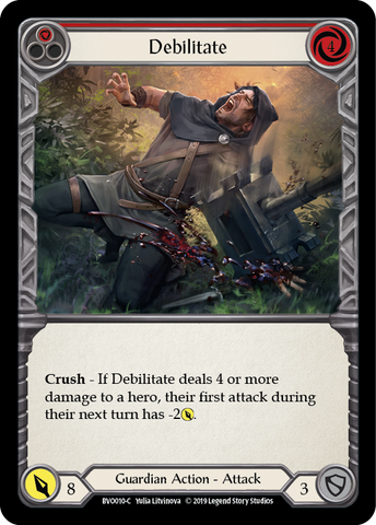 Debilitate (Red) [BVO010-C] Normal
