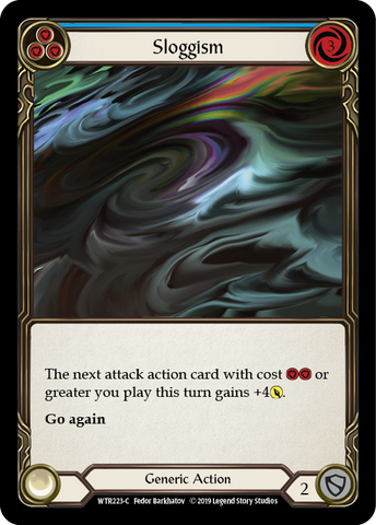 Sloggism (Blue) [WTR223-C] Alpha Print Normal
