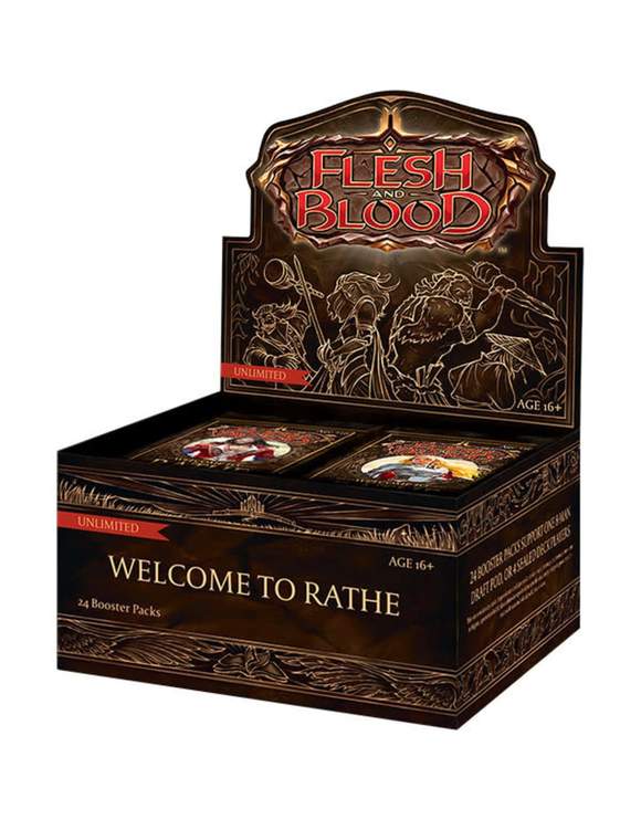 Flesh and Blood Welcome to Rathe Unlimited Booster Box