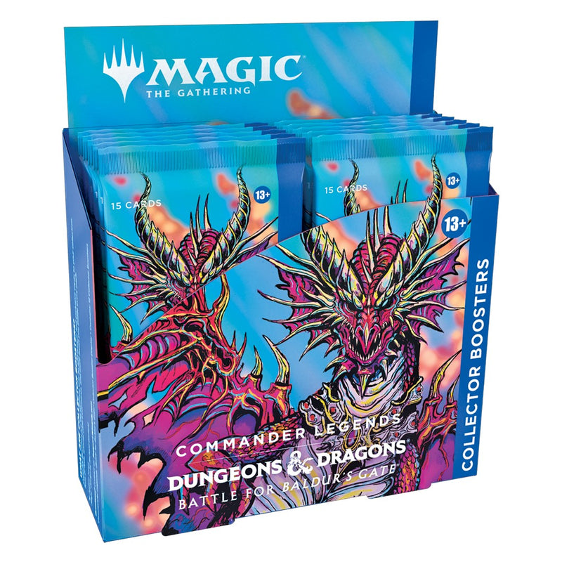 Magic Commander Legends: Battle for Baldur’s Gate Collector Booster Display