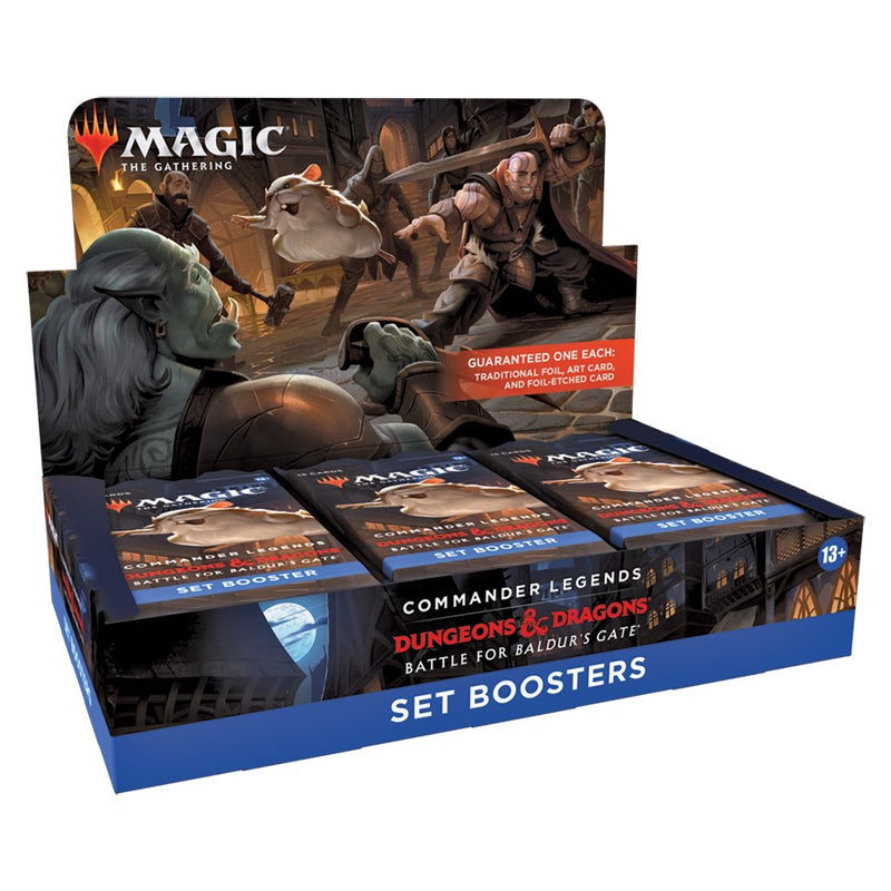 Magic Commander Legends: Battle for Baldur’s Gate Set Booster Display