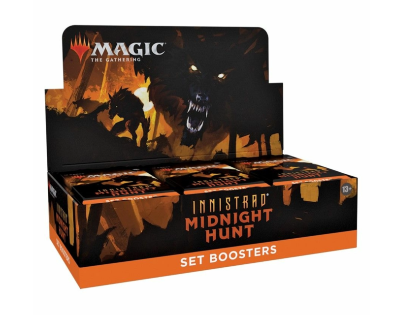 Magic Innistrad Midnight Hunt Set Booster Display