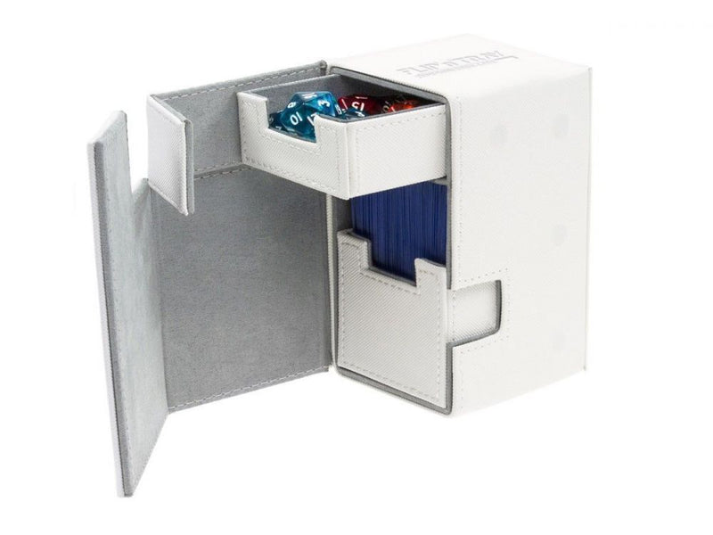 Ultimate Guard Flip n Tray Deck Case XenoSkin White 100+